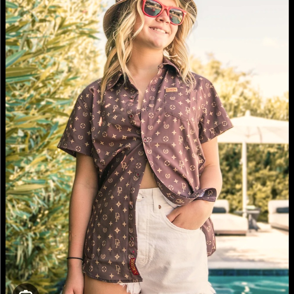 Dixxon “The Bougie” short sleeve button up
